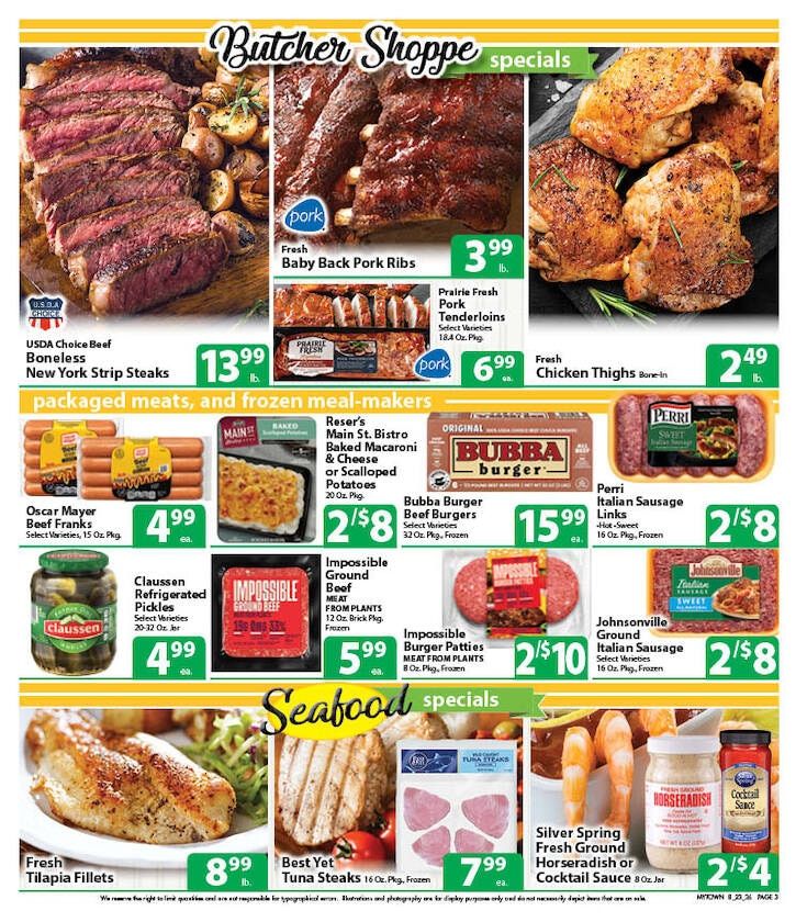 MyTown Marketplace Weekly Ad August 23 - 29, 2026