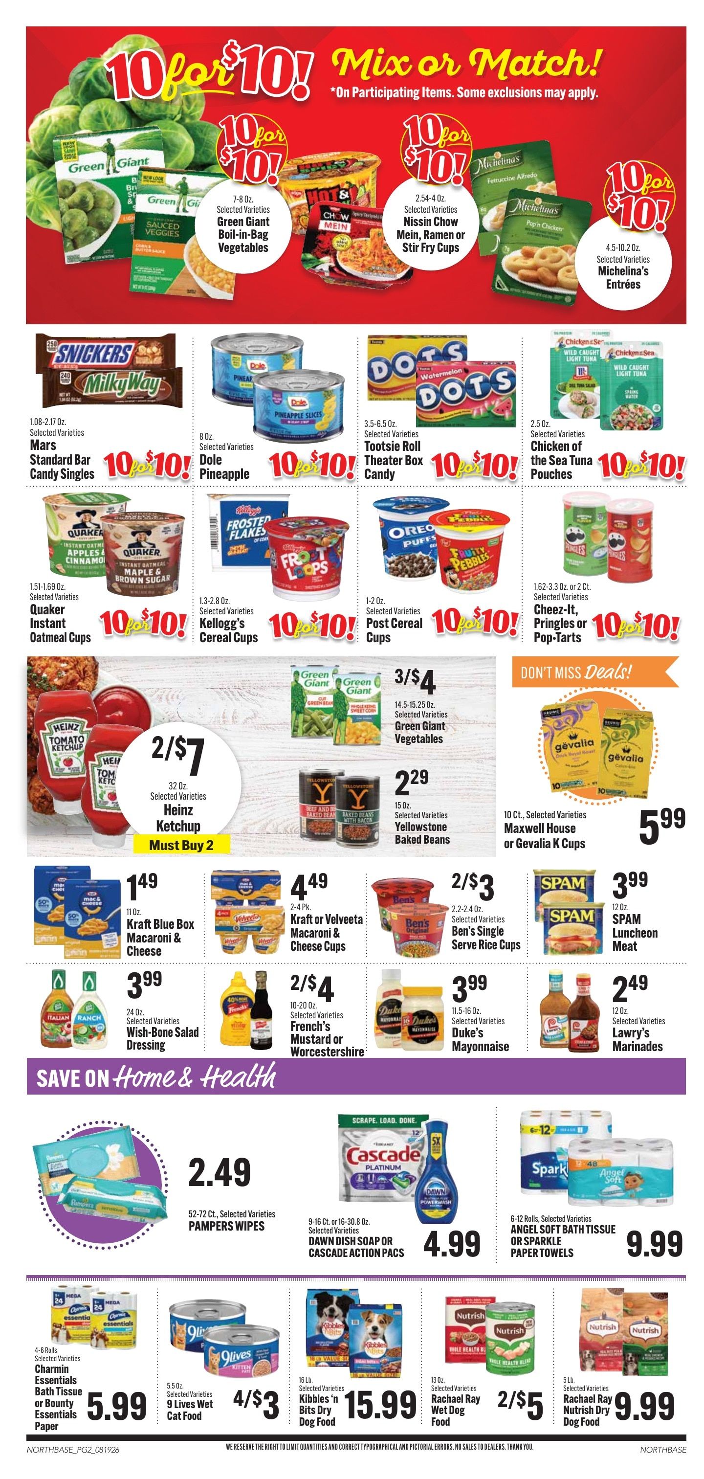 Big Chimney Supermarket Weekly Ad August 19 - 25, 2026