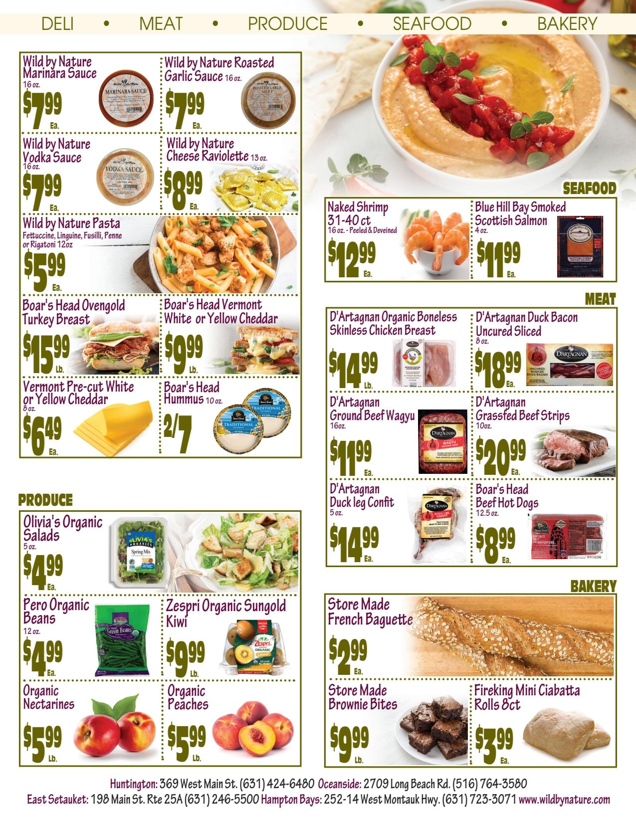 Wild by Nature Monthly Savings Weekly Ad July 31 - August 27, 2026