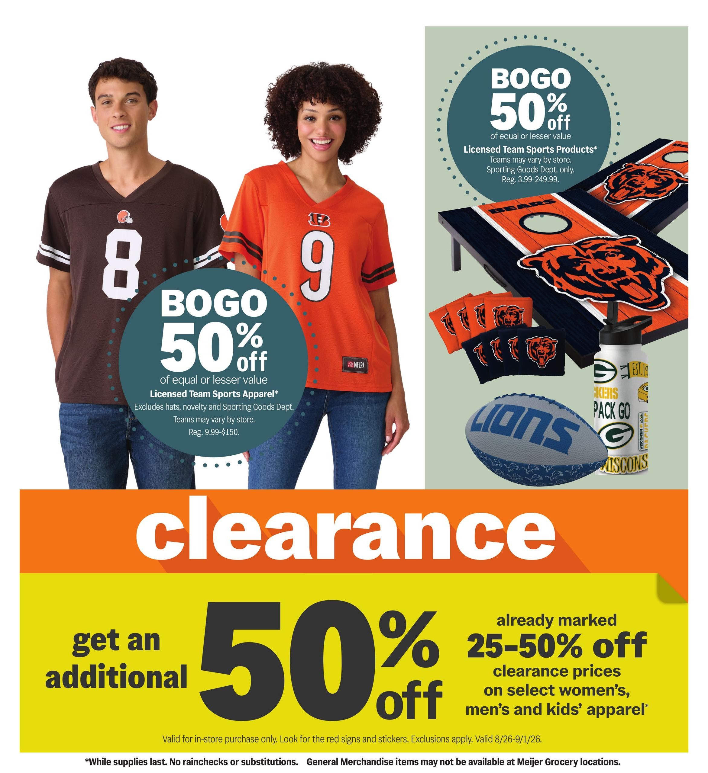 Meijer (Akron Area, OH) college vibes. real low prices. Weekly Ad August 26 - September 1, 2026