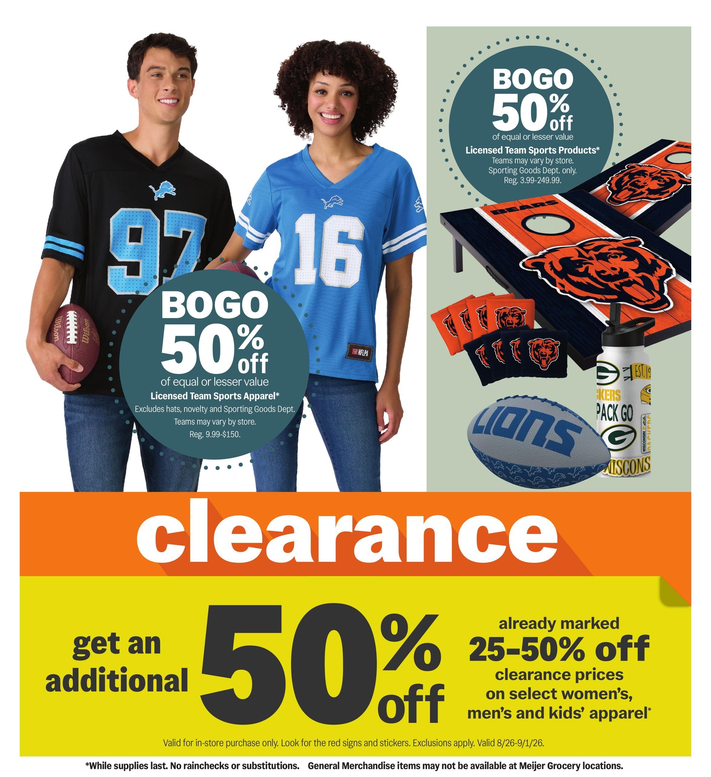 Meijer (Attica Area, IN) college vibes. real low prices. Weekly Ad August 26 - September 1, 2026