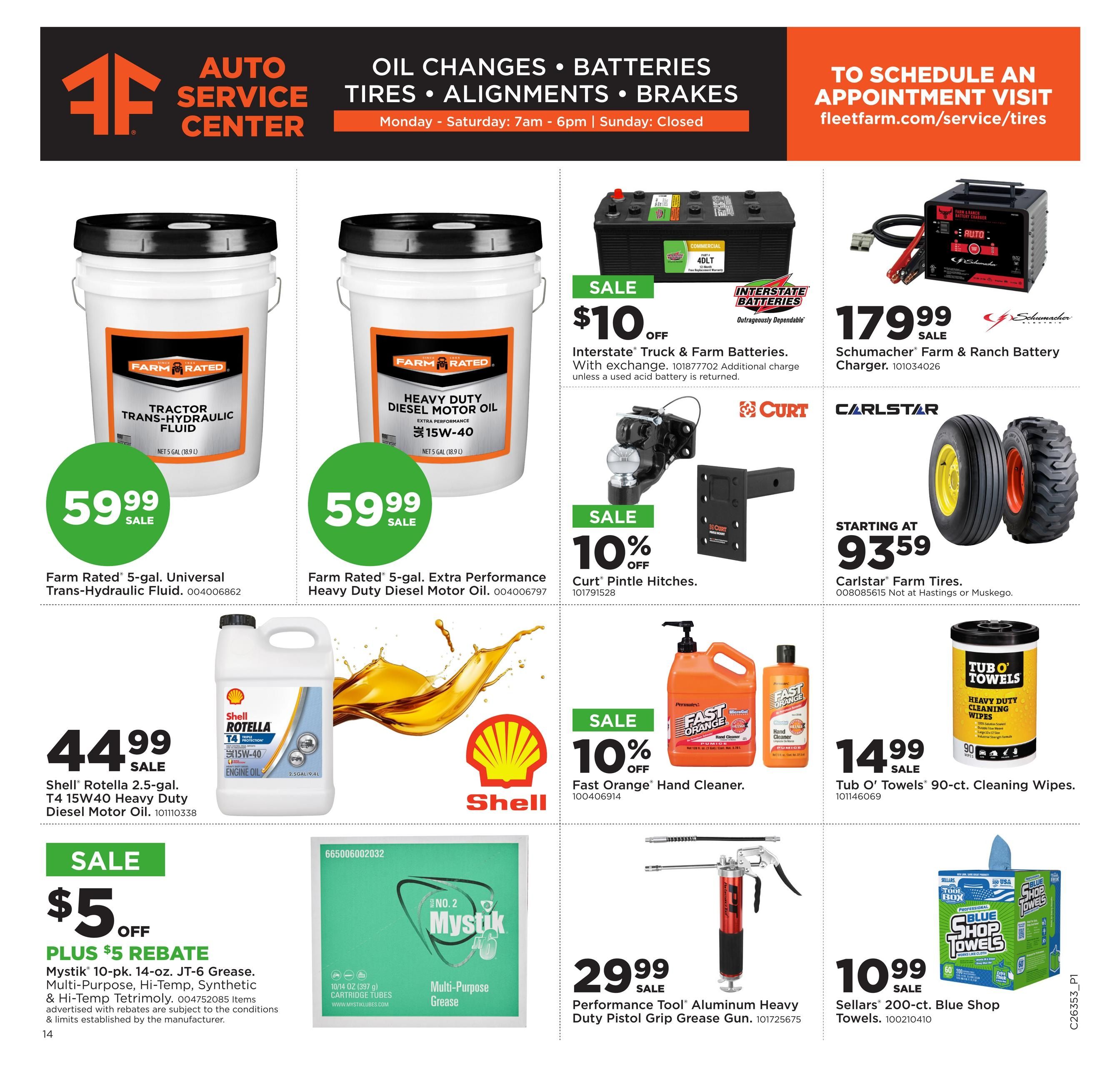 Fleet Farm (MN, ND, SD, WI) Rural Life Weekly Ad August 24 - September 20, 2026
