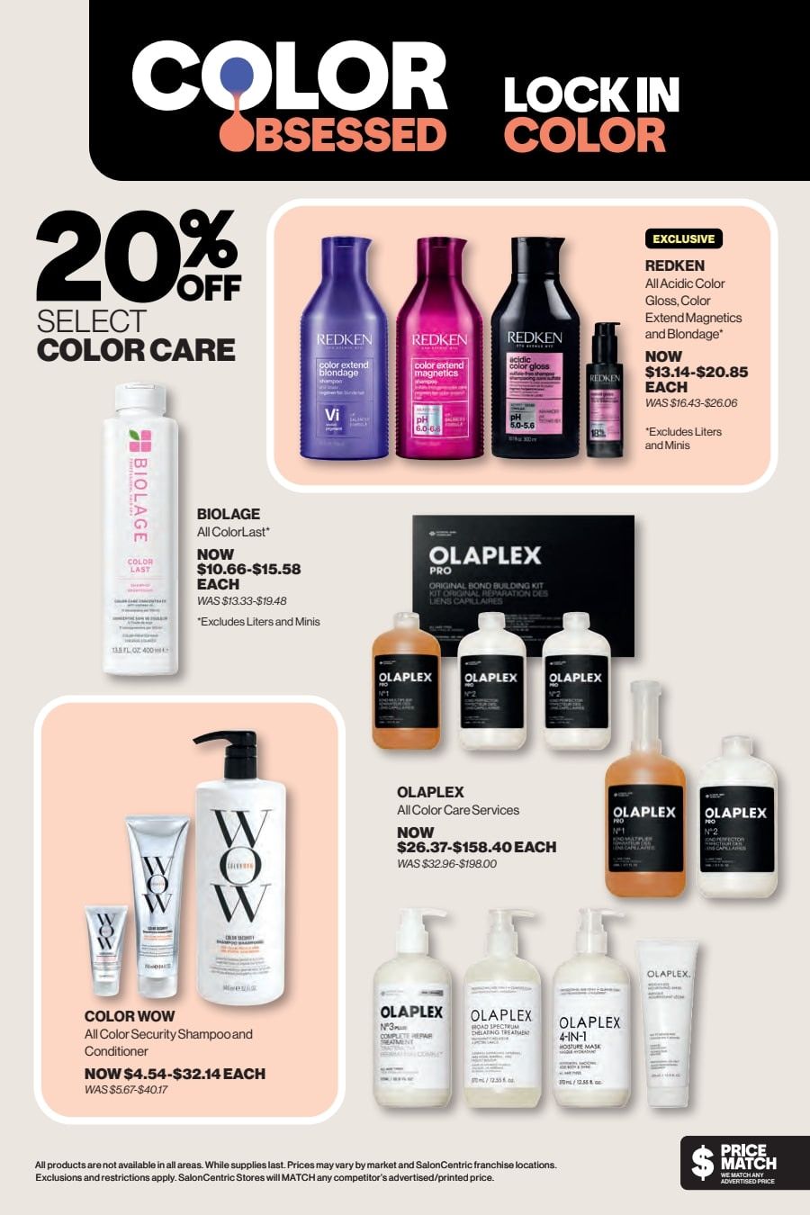 SalonCentric August 2026 Catalog Weekly Ad August 1 - 31, 2026