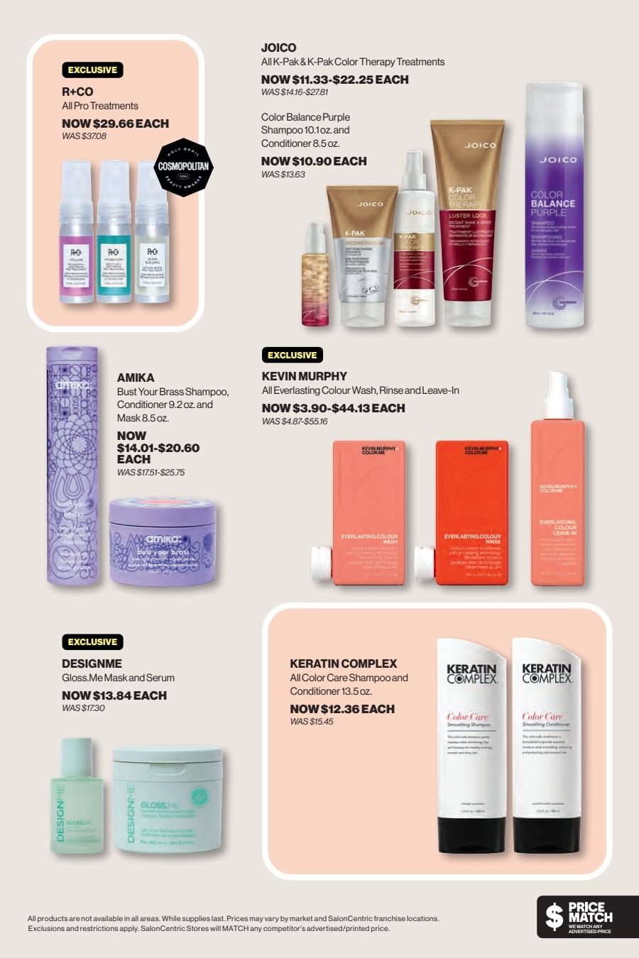 SalonCentric August 2026 Catalog Weekly Ad August 1 - 31, 2026