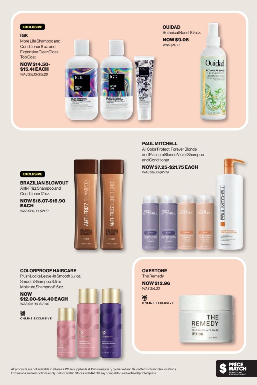 SalonCentric August 2026 Catalog Weekly Ad August 1 - 31, 2026
