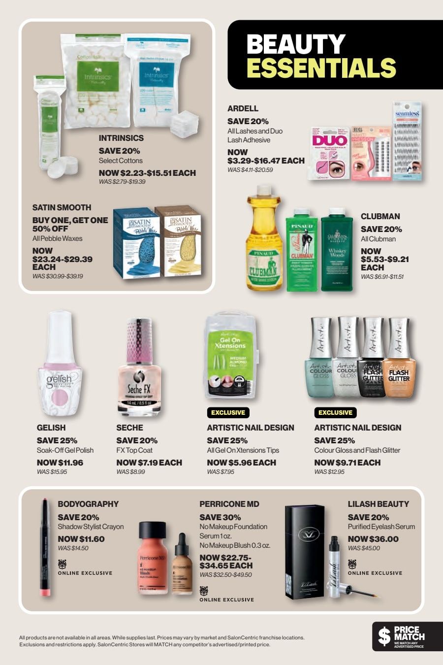SalonCentric August 2026 Catalog Weekly Ad August 1 - 31, 2026