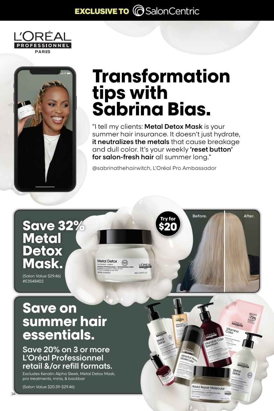 SalonCentric August 2026 Catalog Weekly Ad August 1 - 31, 2026
