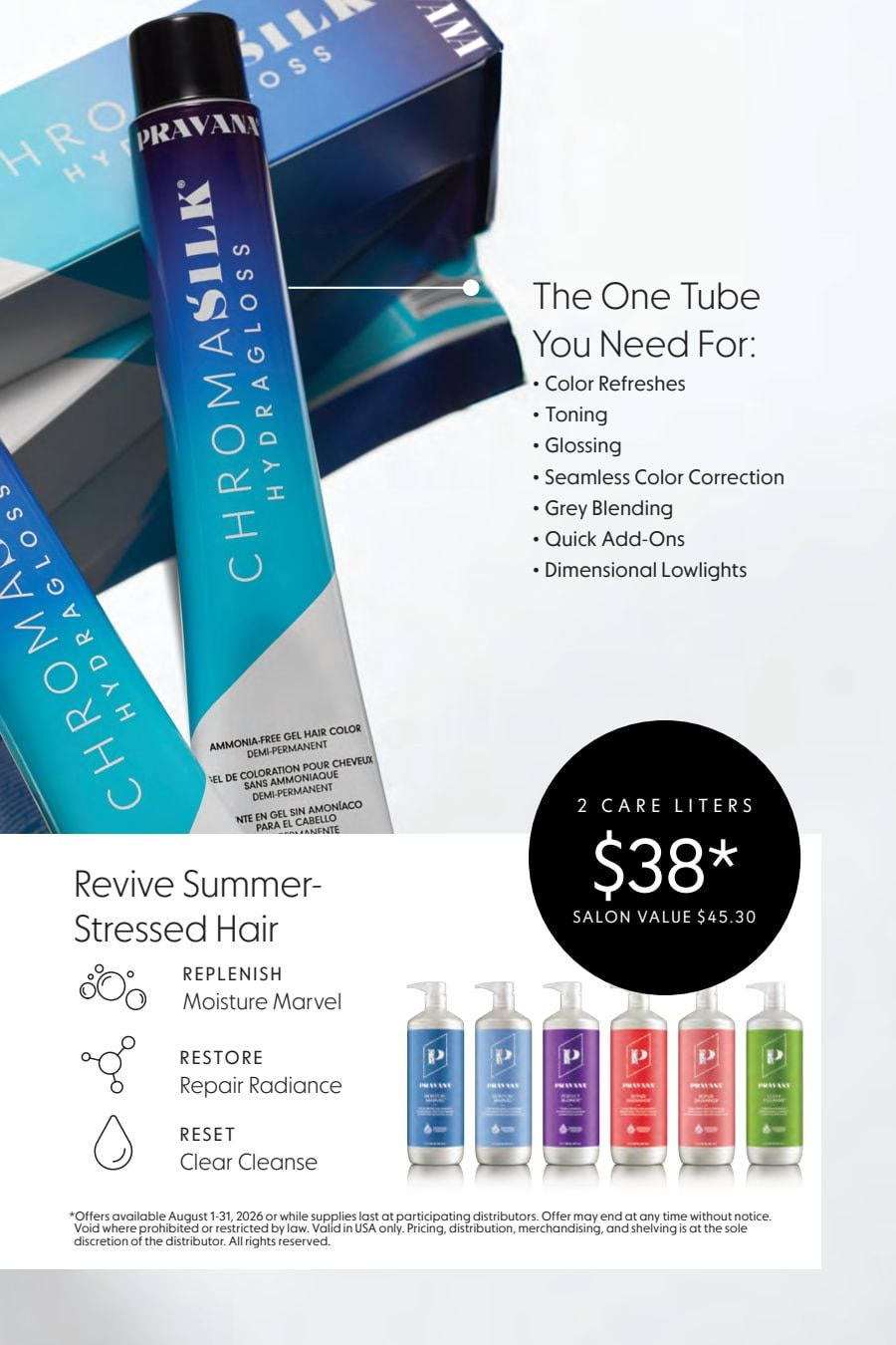 SalonCentric August 2026 Catalog Weekly Ad August 1 - 31, 2026