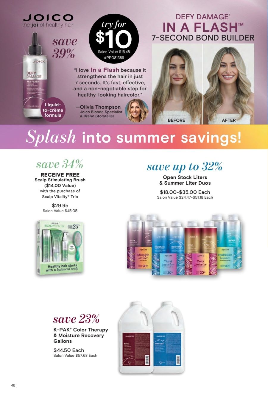 SalonCentric August 2026 Catalog Weekly Ad August 1 - 31, 2026