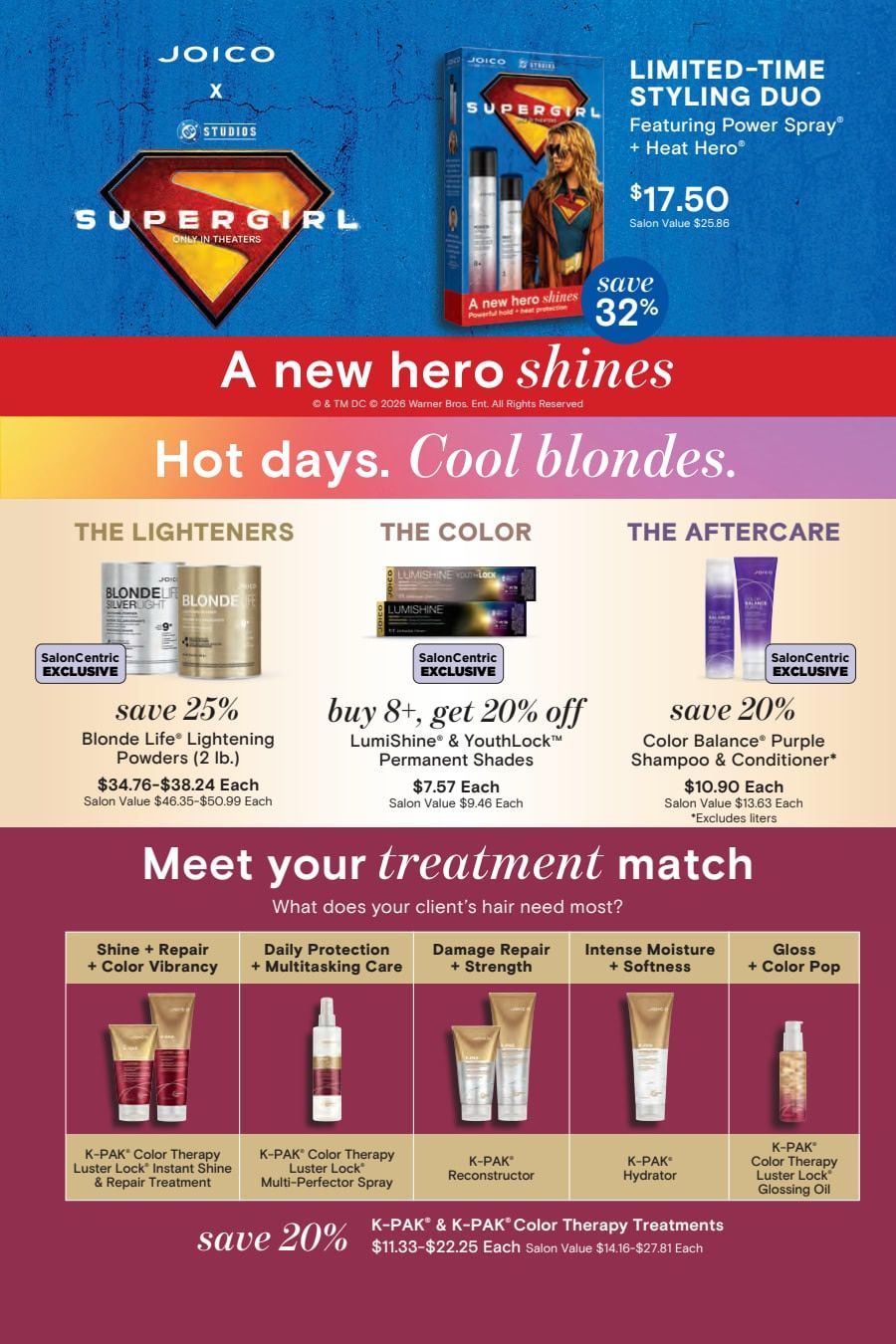 SalonCentric August 2026 Catalog Weekly Ad August 1 - 31, 2026