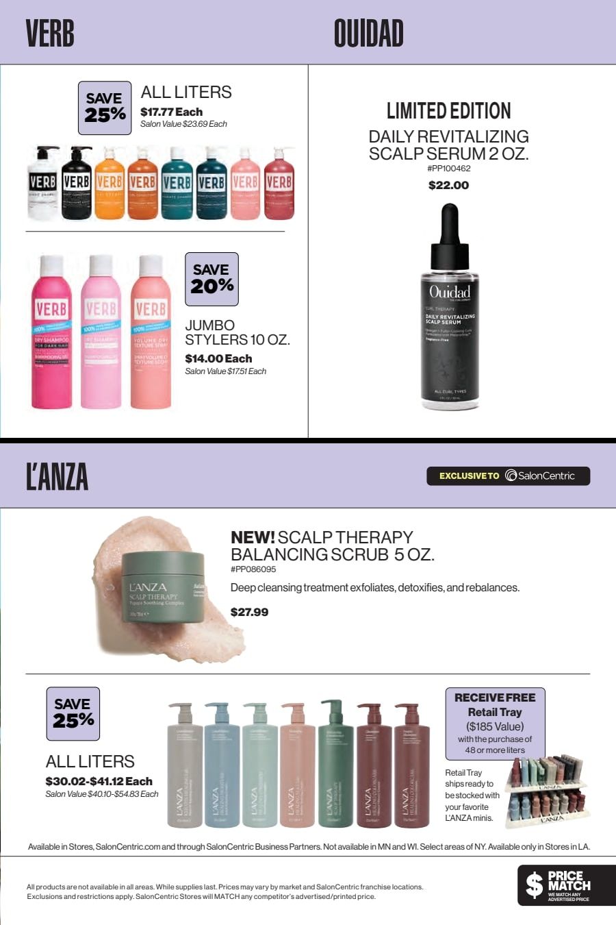 SalonCentric August 2026 Catalog Weekly Ad August 1 - 31, 2026