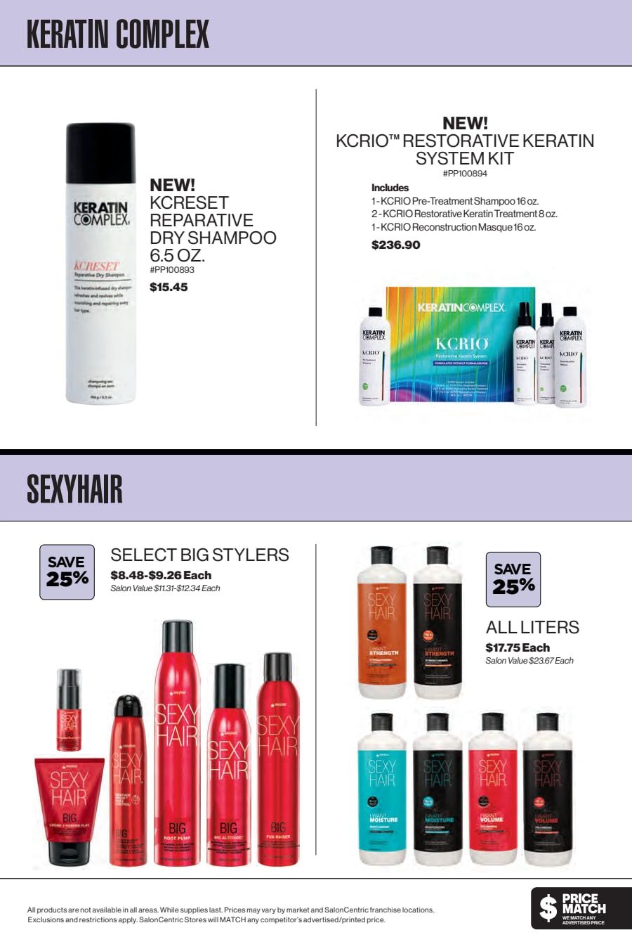 SalonCentric August 2026 Catalog Weekly Ad August 1 - 31, 2026