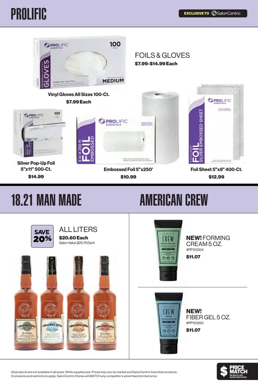 SalonCentric August 2026 Catalog Weekly Ad August 1 - 31, 2026