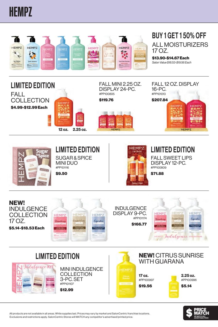 SalonCentric August 2026 Catalog Weekly Ad August 1 - 31, 2026