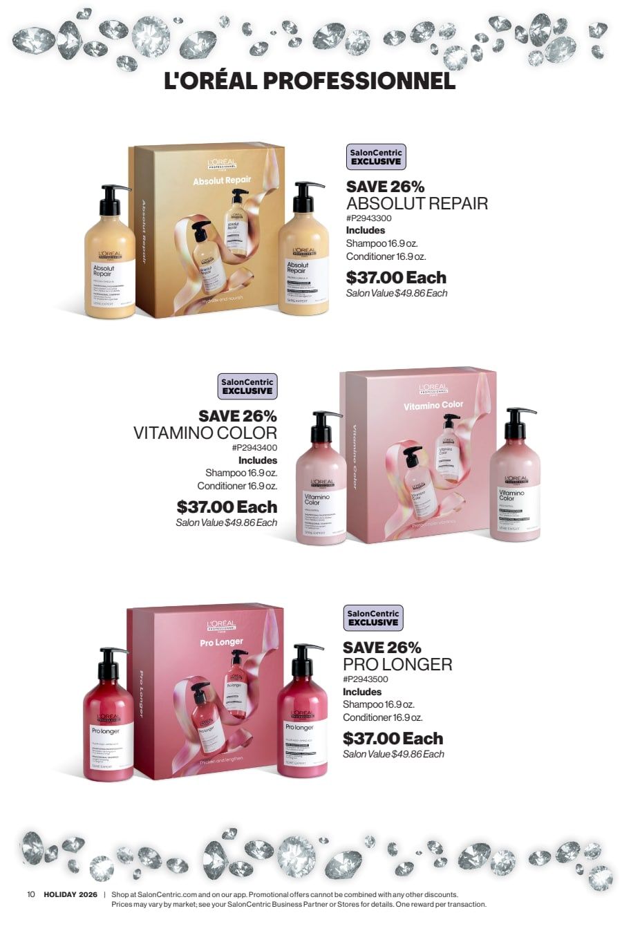 SalonCentric Holiday 2026 Catalog Weekly Ad August 1 - December 31, 2026