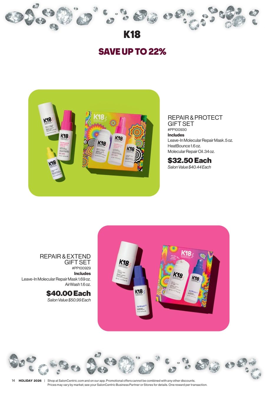 SalonCentric Holiday 2026 Catalog Weekly Ad August 1 - December 31, 2026