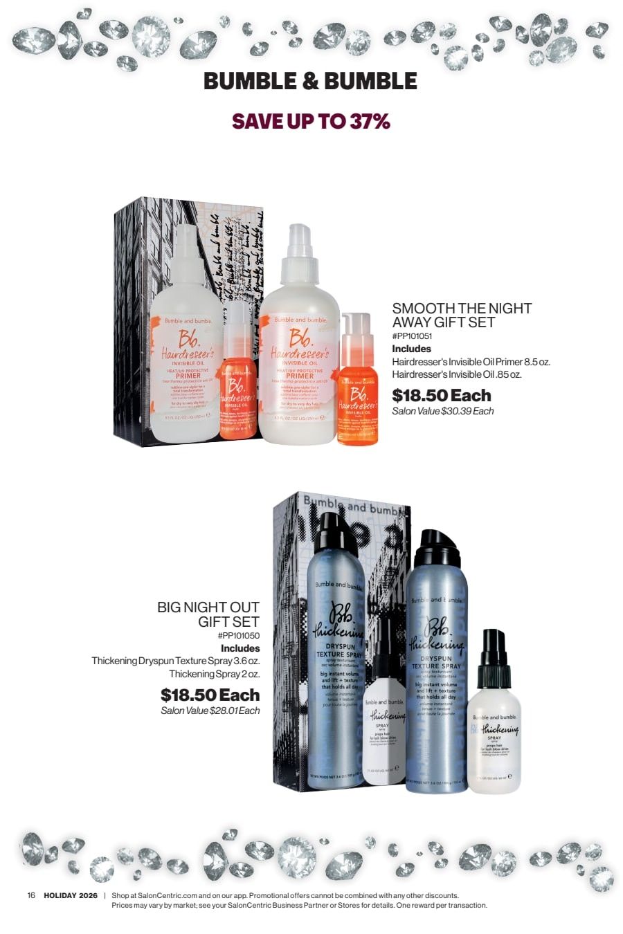 SalonCentric Holiday 2026 Catalog Weekly Ad August 1 - December 31, 2026