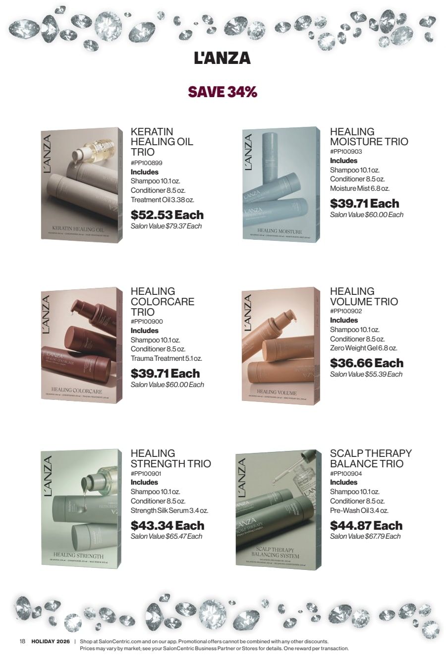 SalonCentric Holiday 2026 Catalog Weekly Ad August 1 - December 31, 2026