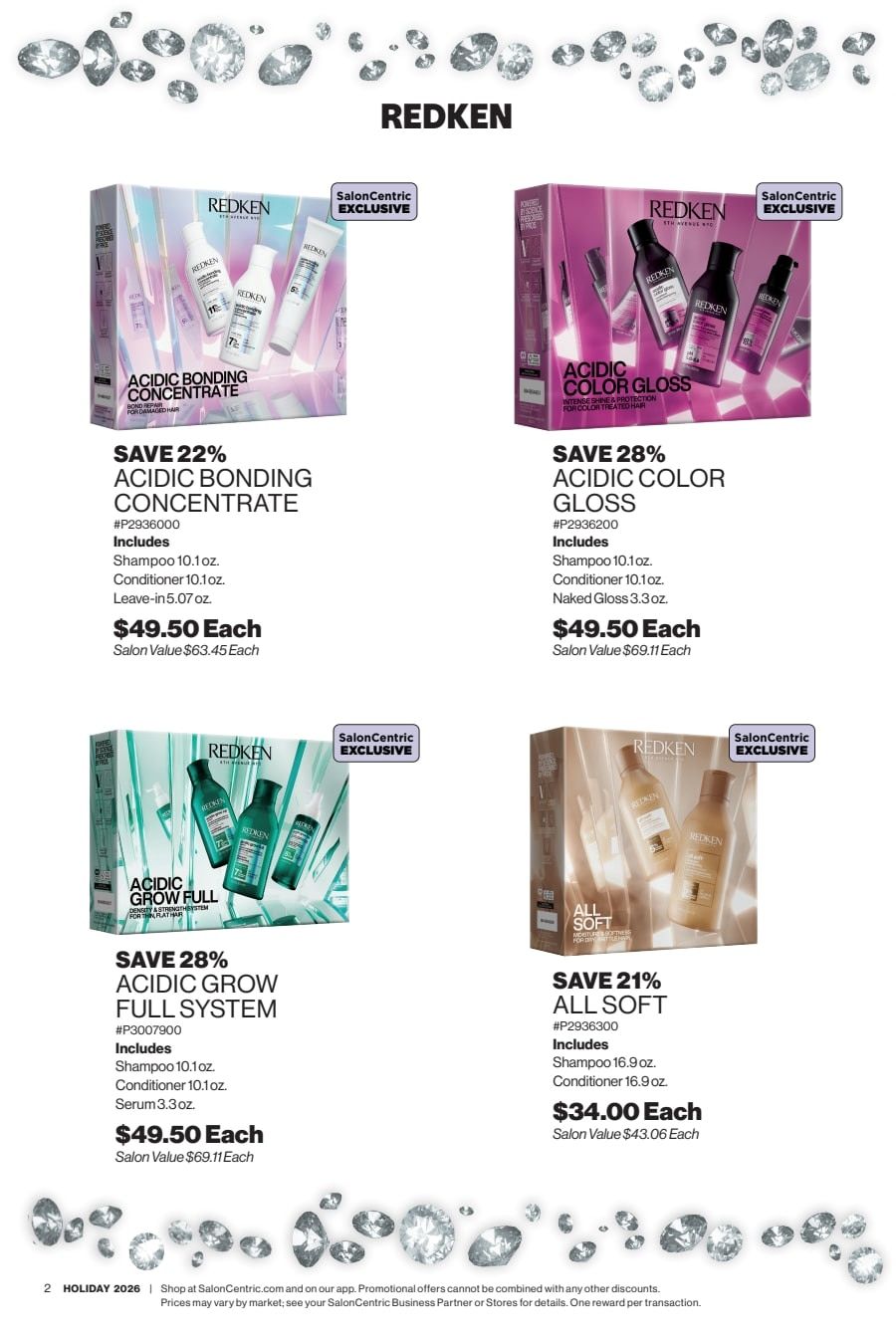 SalonCentric Holiday 2026 Catalog Weekly Ad August 1 - December 31, 2026
