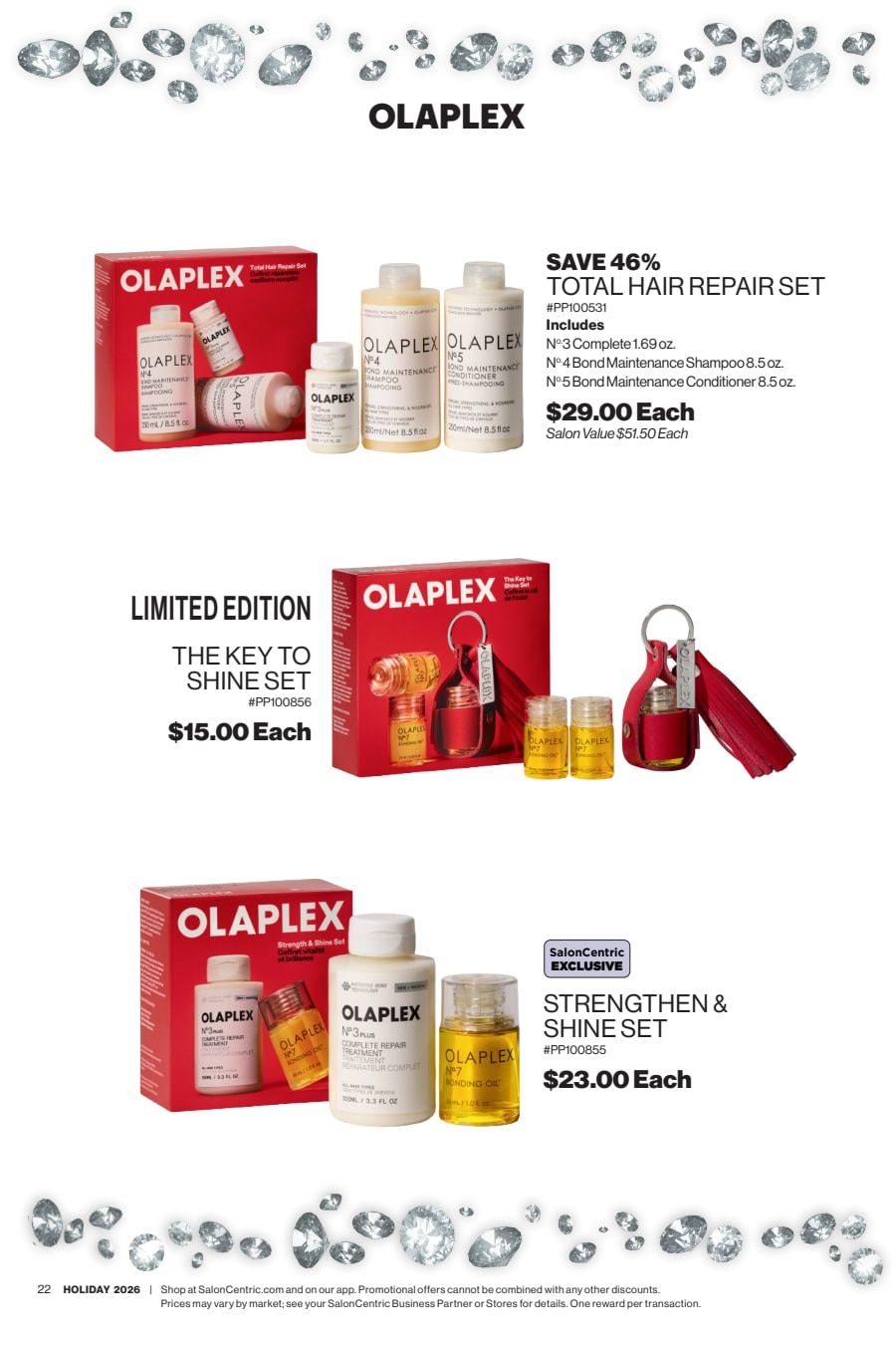 SalonCentric Holiday 2026 Catalog Weekly Ad August 1 - December 31, 2026