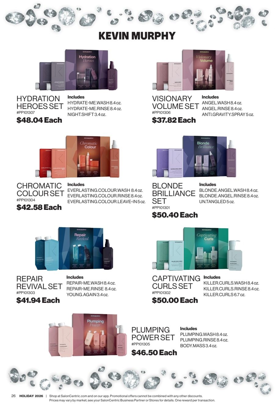 SalonCentric Holiday 2026 Catalog Weekly Ad August 1 - December 31, 2026