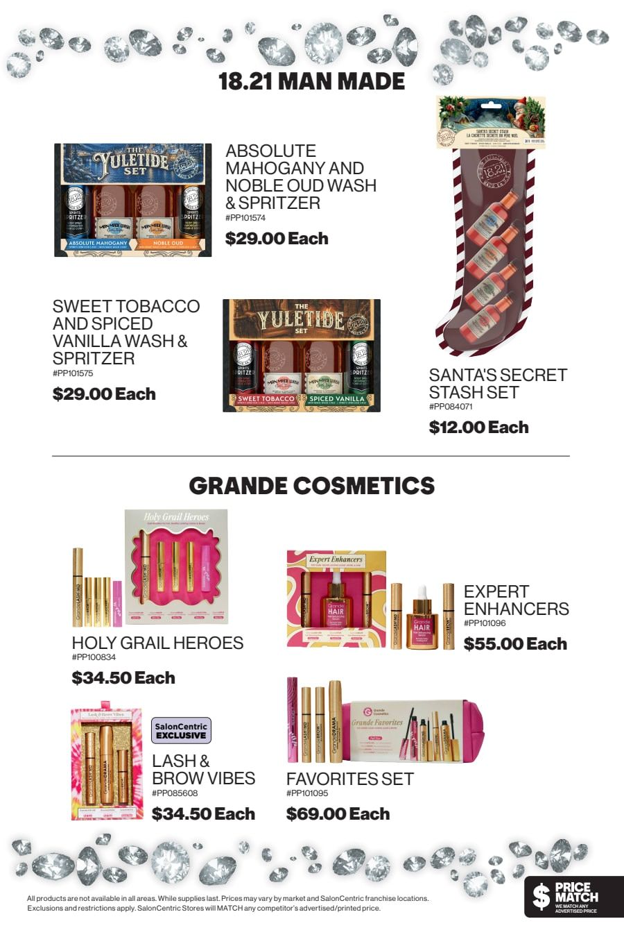 SalonCentric Holiday 2026 Catalog Weekly Ad August 1 - December 31, 2026