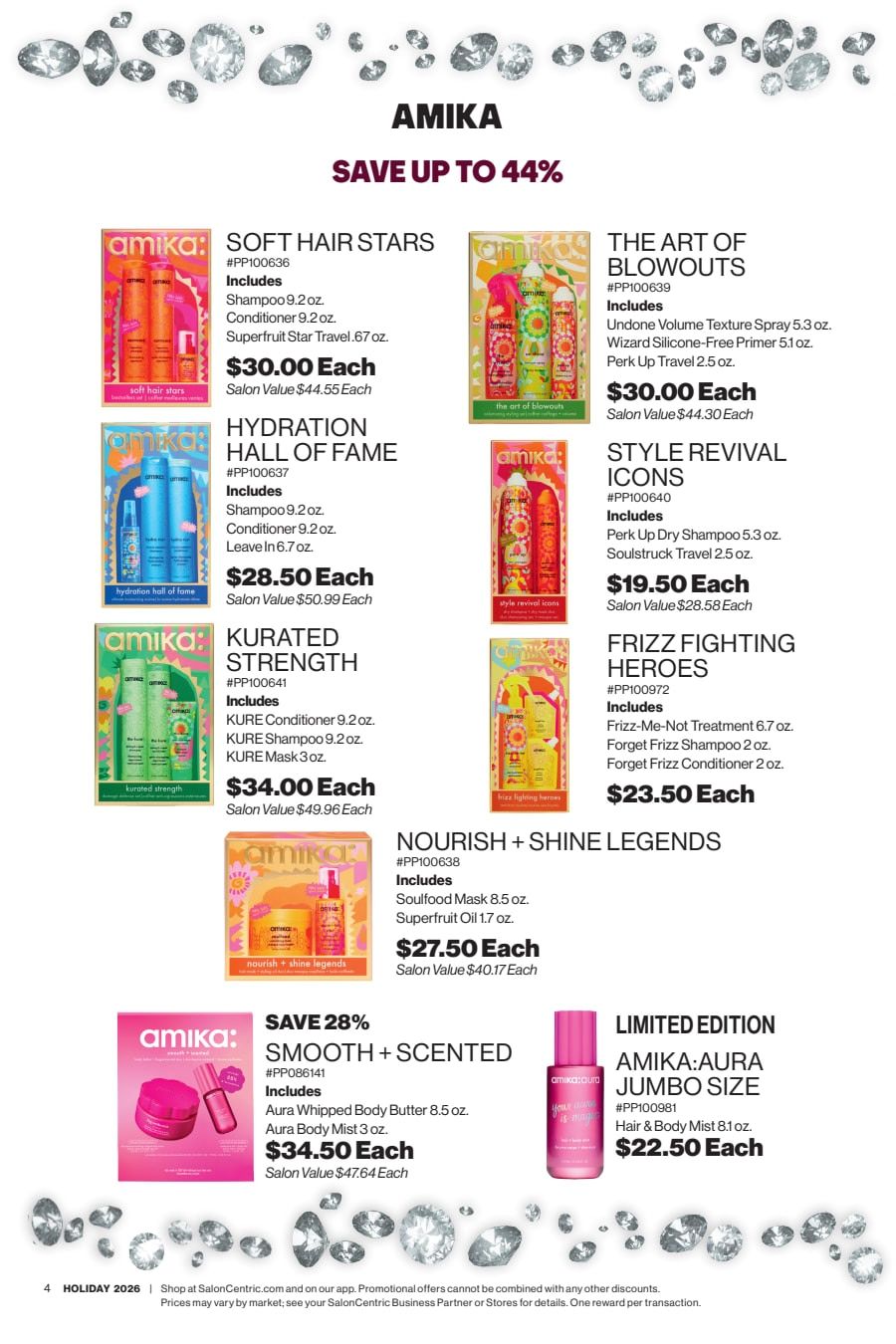 SalonCentric Holiday 2026 Catalog Weekly Ad August 1 - December 31, 2026