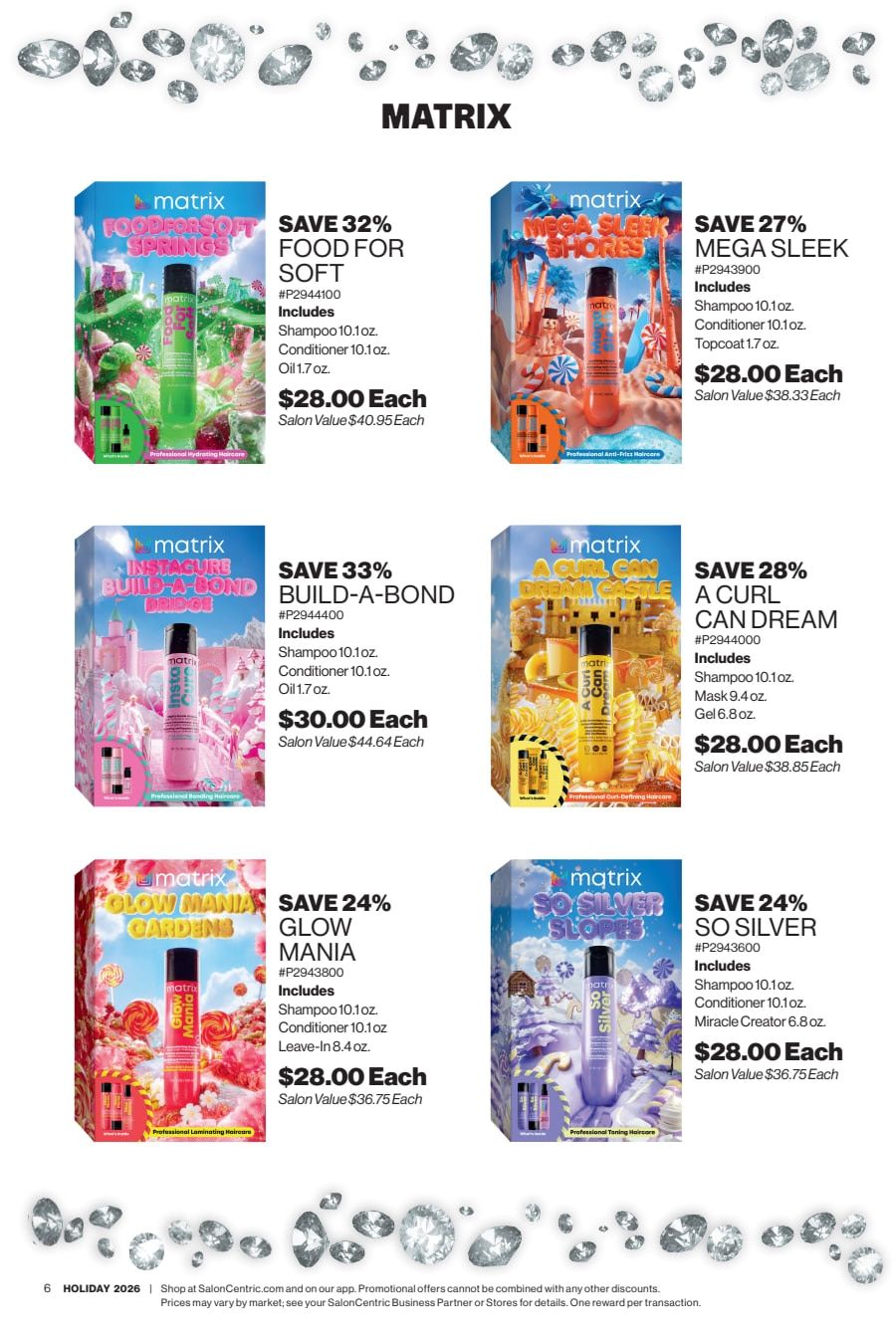 SalonCentric Holiday 2026 Catalog Weekly Ad August 1 - December 31, 2026