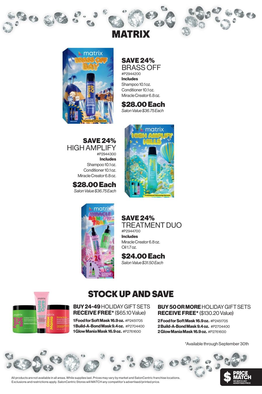 SalonCentric Holiday 2026 Catalog Weekly Ad August 1 - December 31, 2026