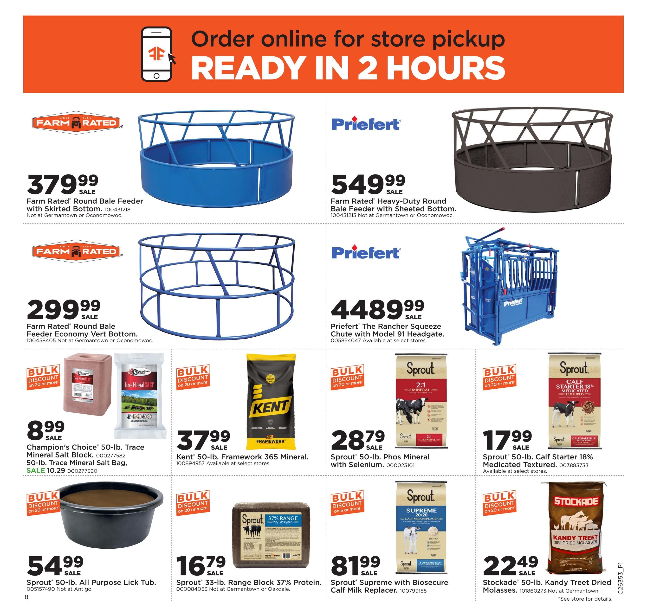 Fleet Farm (IA, NE, SD) Rural Life Weekly Ad August 24 - September 20, 2026