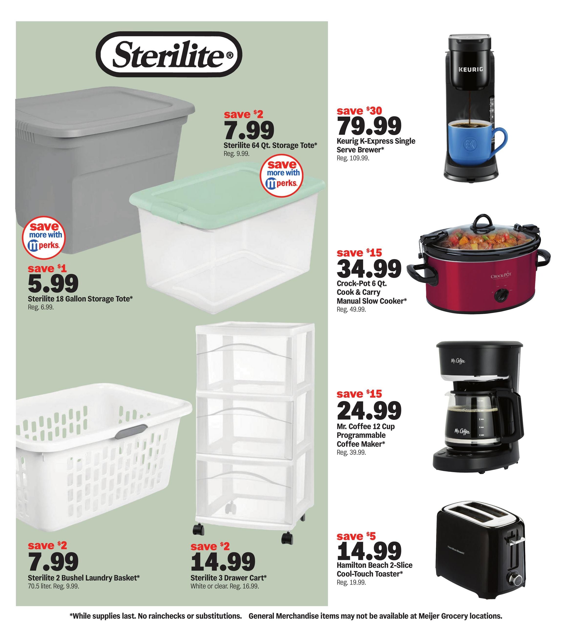 Meijer (Appleton Area, WI) college vibes. real low prices. Weekly Ad August 26 - September 1, 2026