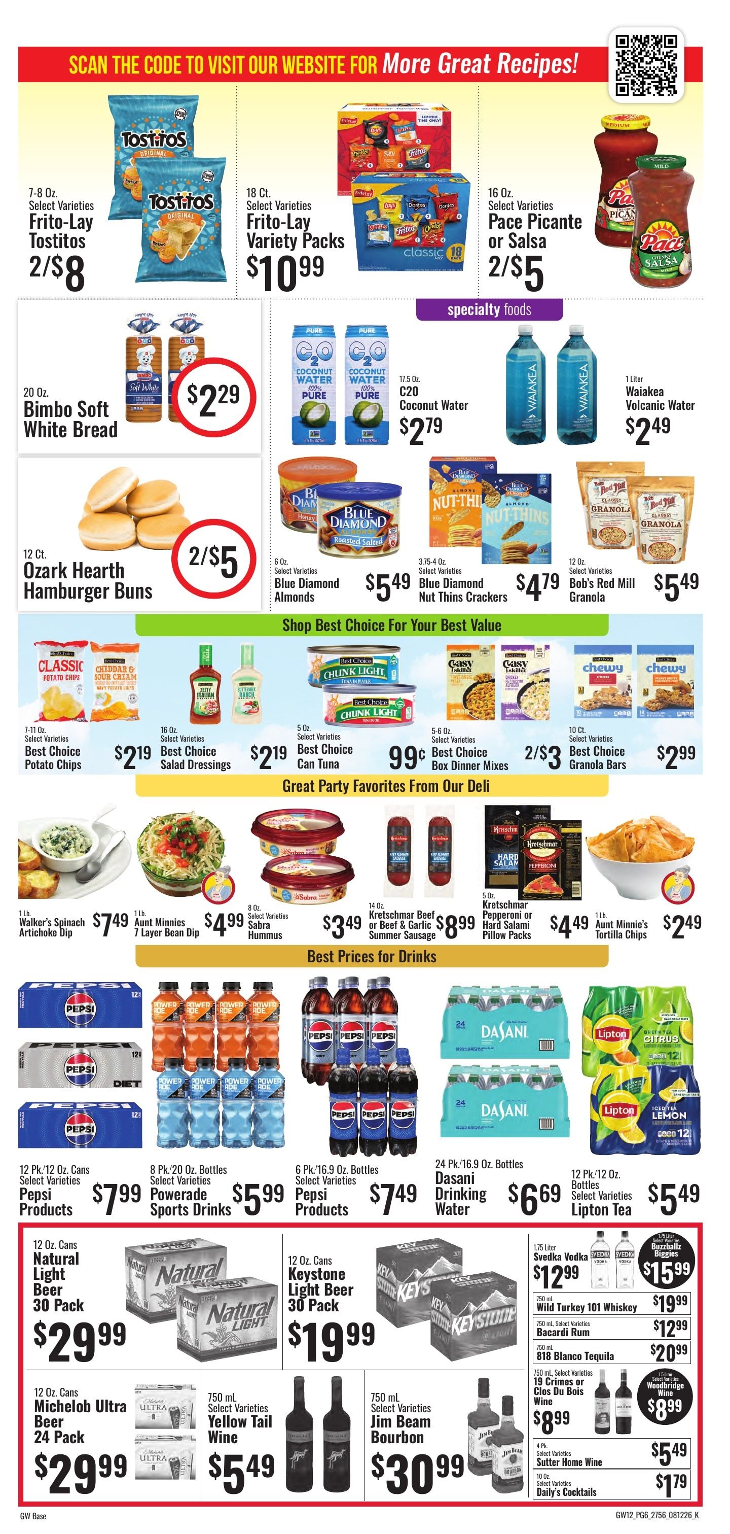 GW 5 Star Super Market Weekly Ad August 12 - 25, 2026