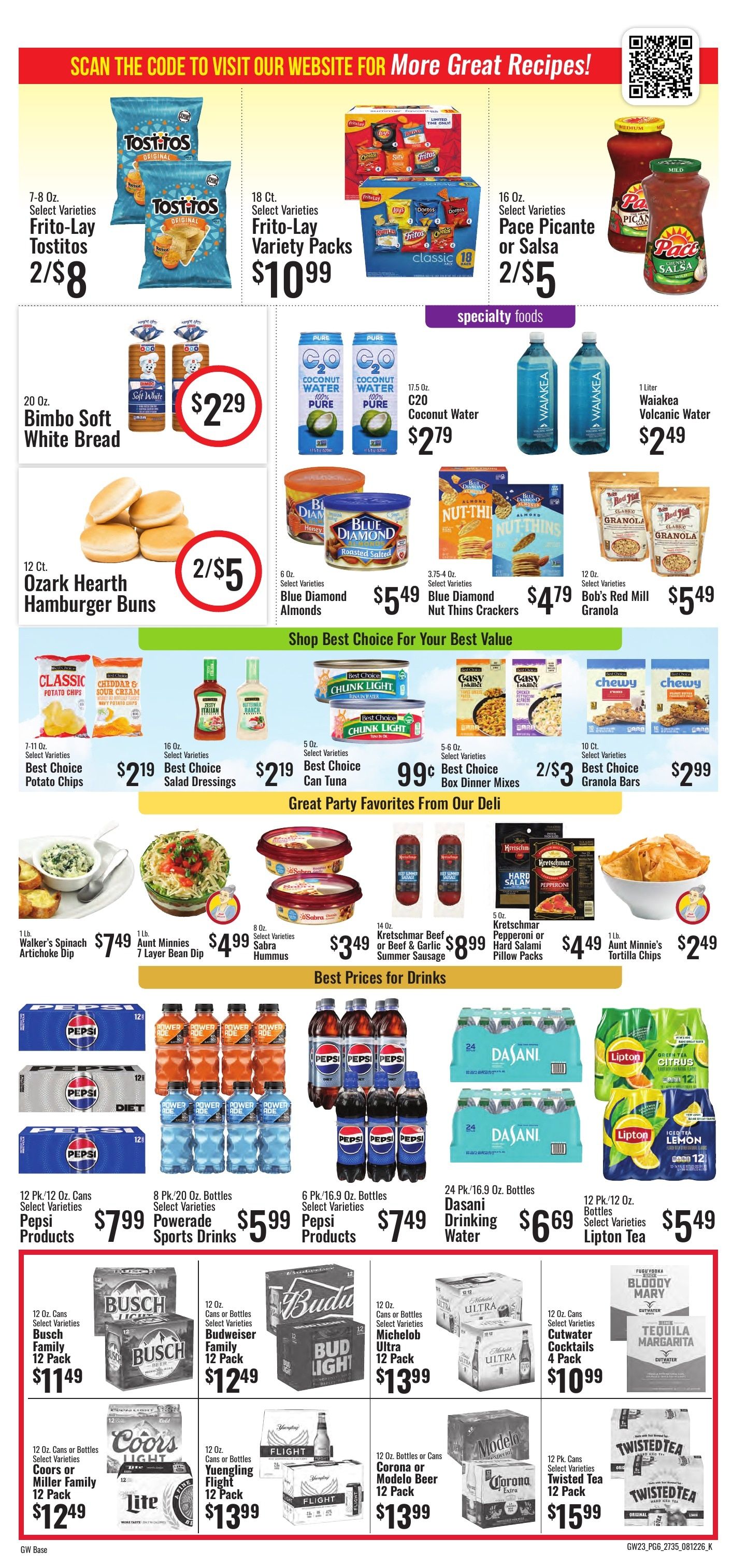 Sun Fest Market (Crane, MO) Weekly Ad August 12 - 25, 2026