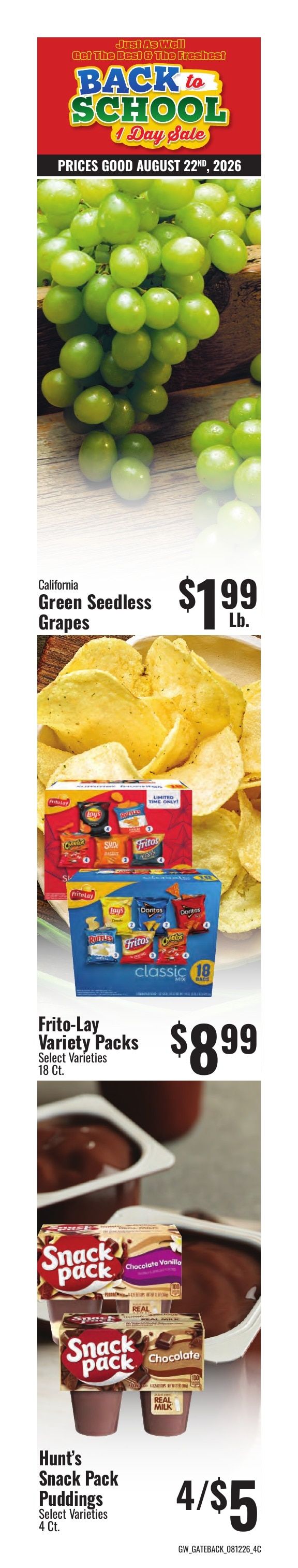 Sun Fest Market (Crane, MO) Weekly Ad August 12 - 25, 2026