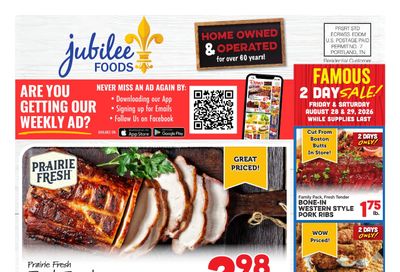Jubilee Foods Pearl River Weekly Ad August 27 - September 2, 2026