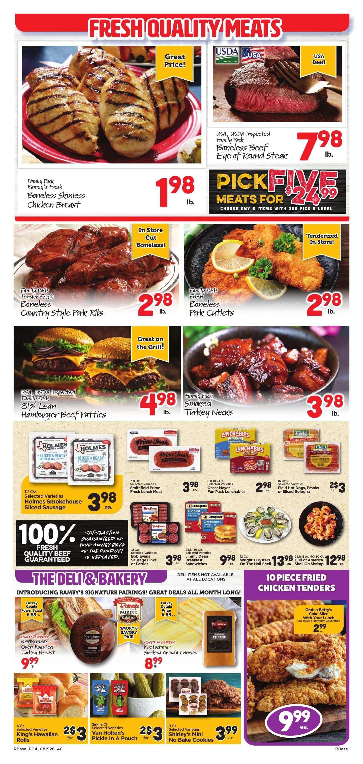 Jubilee Foods Pearl River Weekly Ad August 20 - 26, 2026