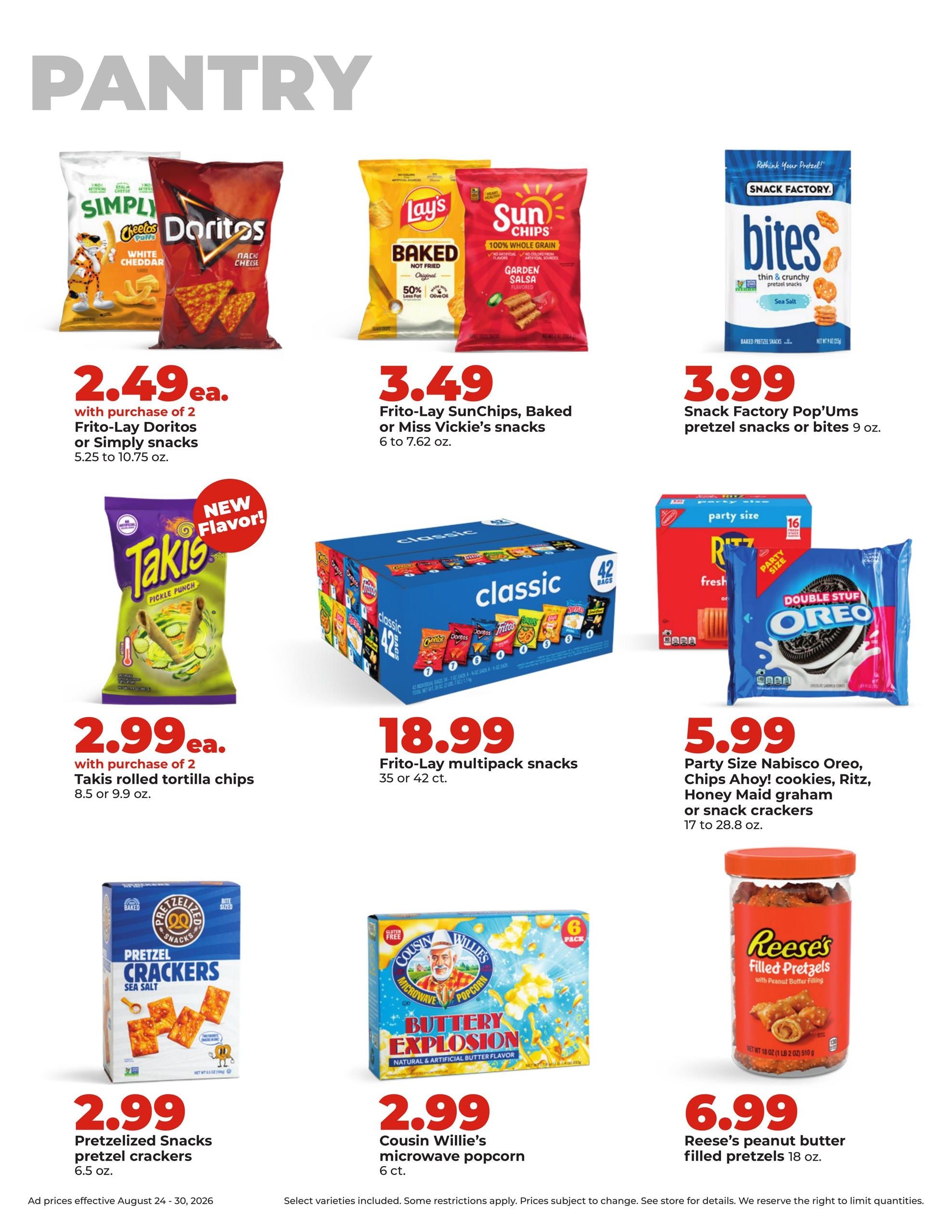 Hy-Vee (Andrew Area, IA) Weekly Ad August 24 - 30, 2026