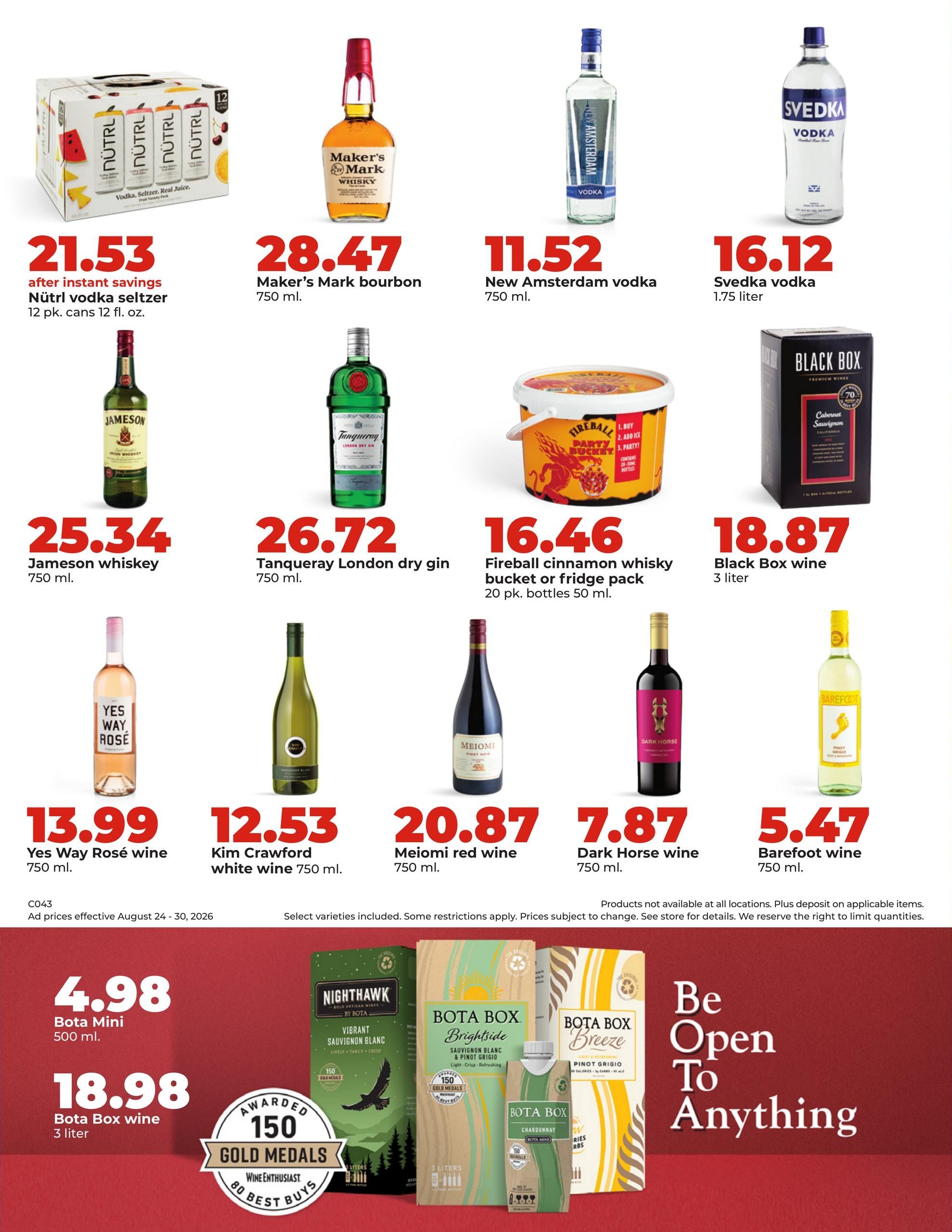 Hy-Vee (Geneseo Area, IL) Weekly Ad August 24 - 30, 2026
