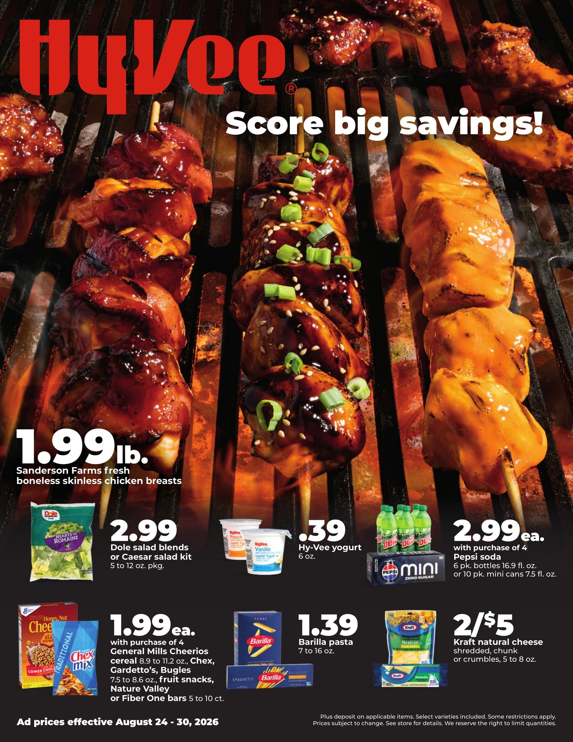Hy-Vee (Almena Area, KS) Weekly Ad August 24 - 30, 2026