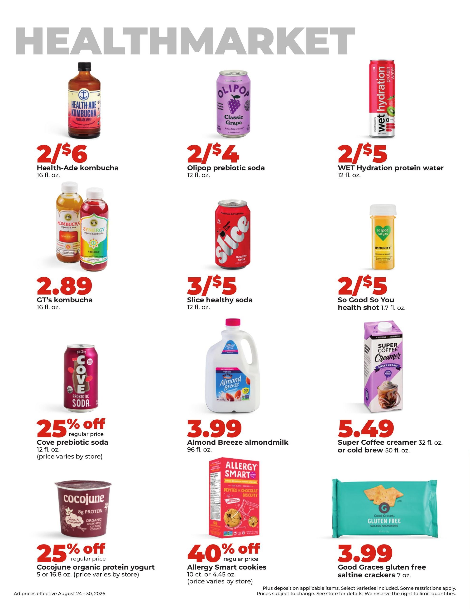Hy-Vee (Maysville Area, MO) Weekly Ad August 24 - 30, 2026