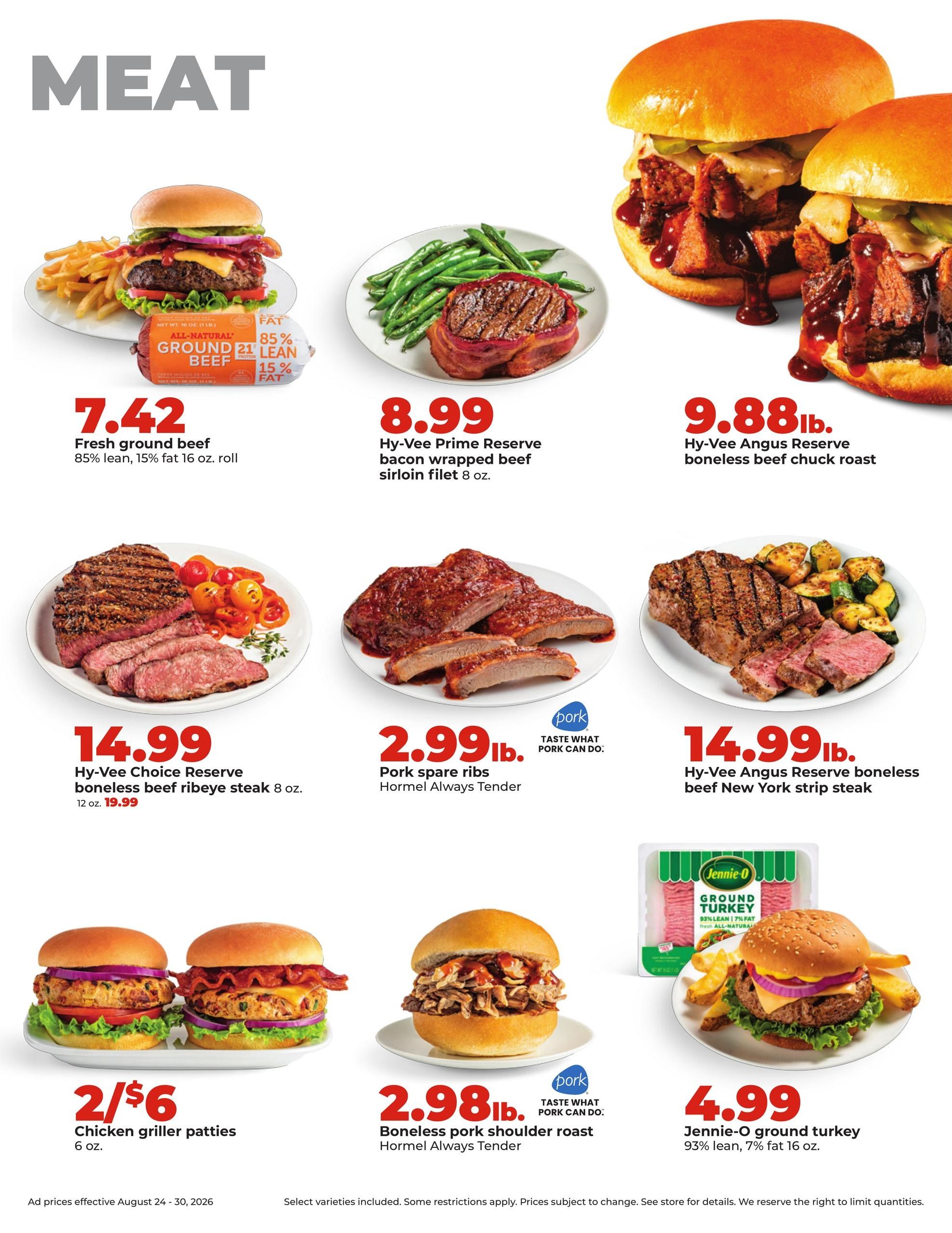 Hy-Vee (Council Bluffs Area, IA) Weekly Ad August 24 - 30, 2026