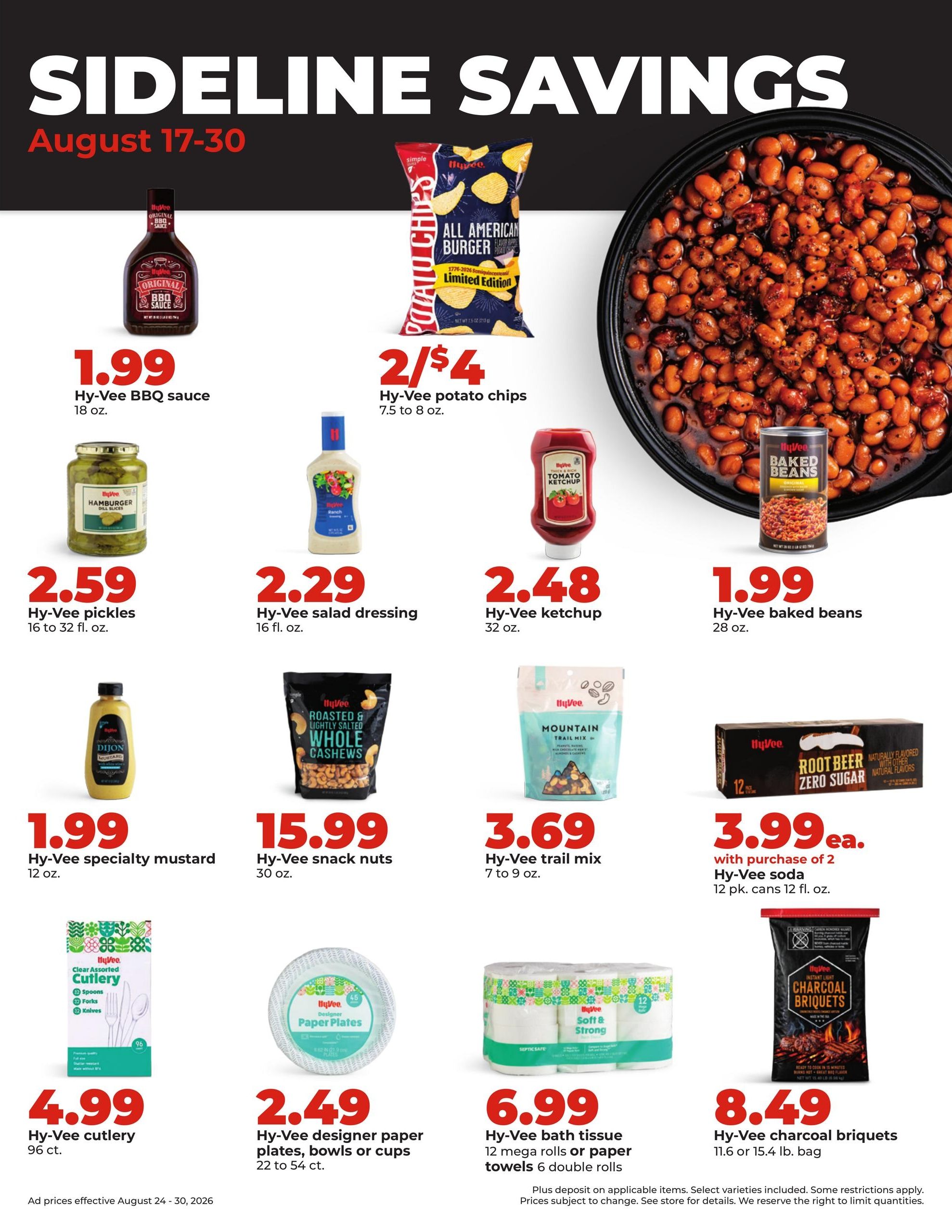 Hy-Vee (Pipestone Area, MN) Weekly Ad August 24 - 30, 2026