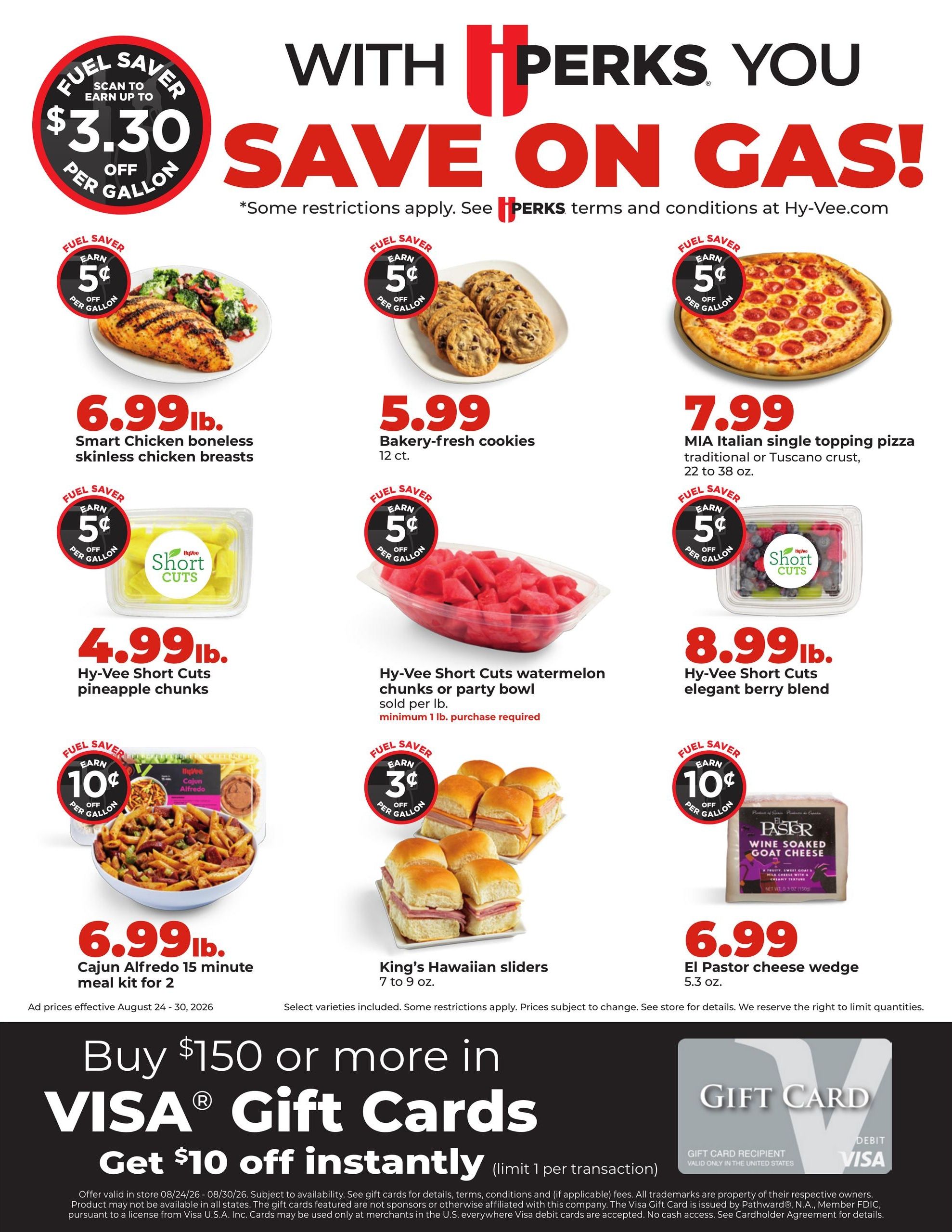 Hy-Vee (Pipestone Area, MN) Weekly Ad August 24 - 30, 2026