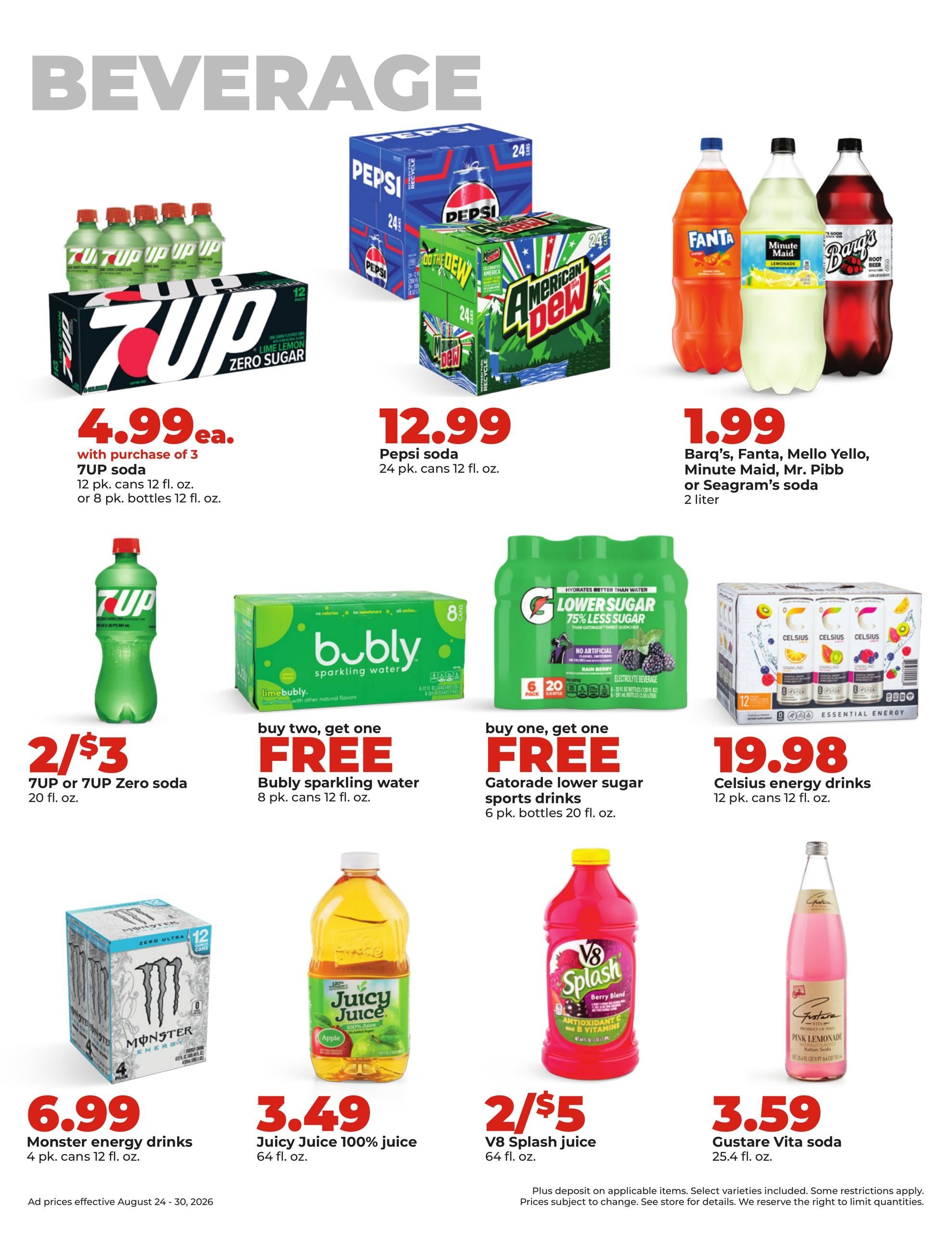 Hy-Vee (Sabetha Area, KS) Weekly Ad August 24 - 30, 2026
