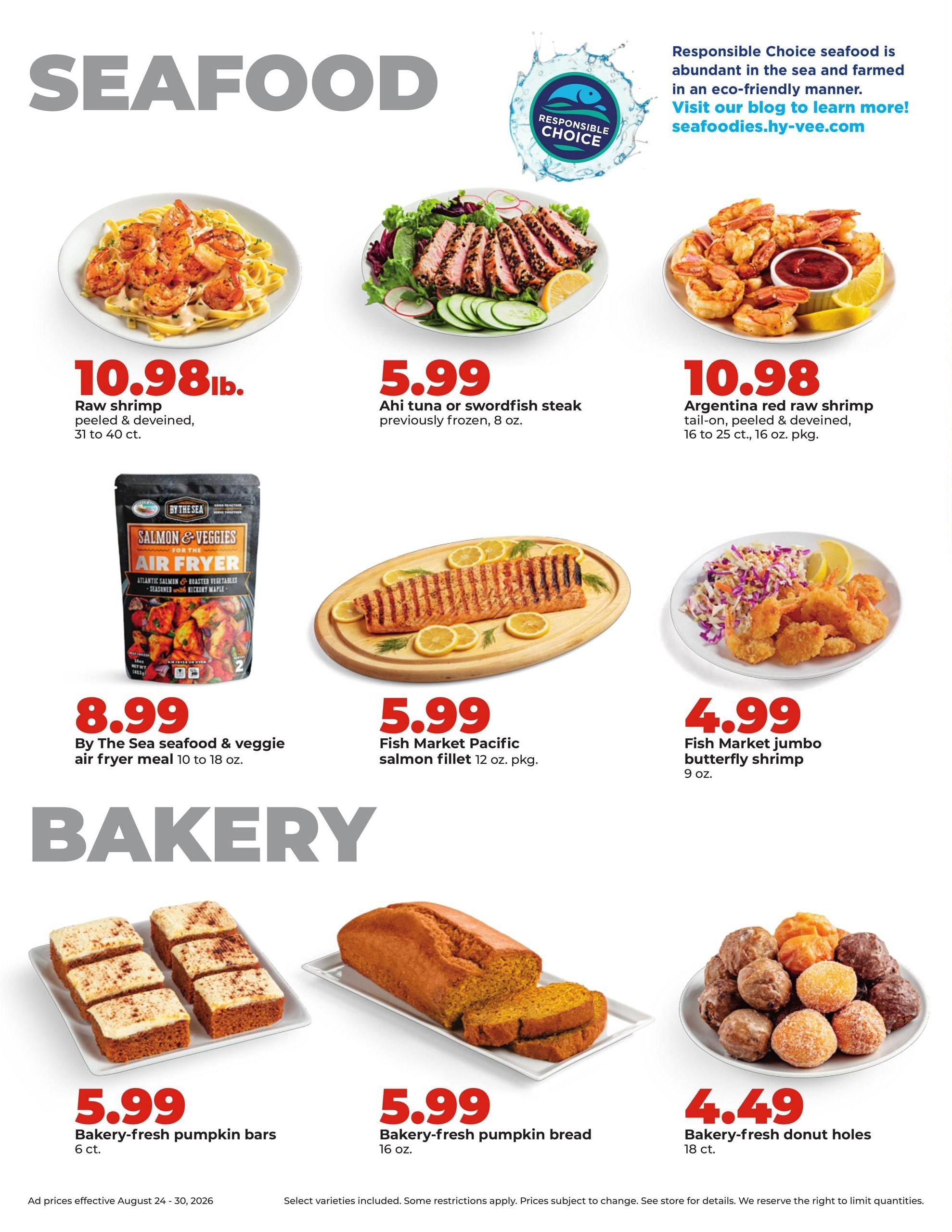 Hy-Vee (Peoria Area, IL) Weekly Ad August 24 - 30, 2026