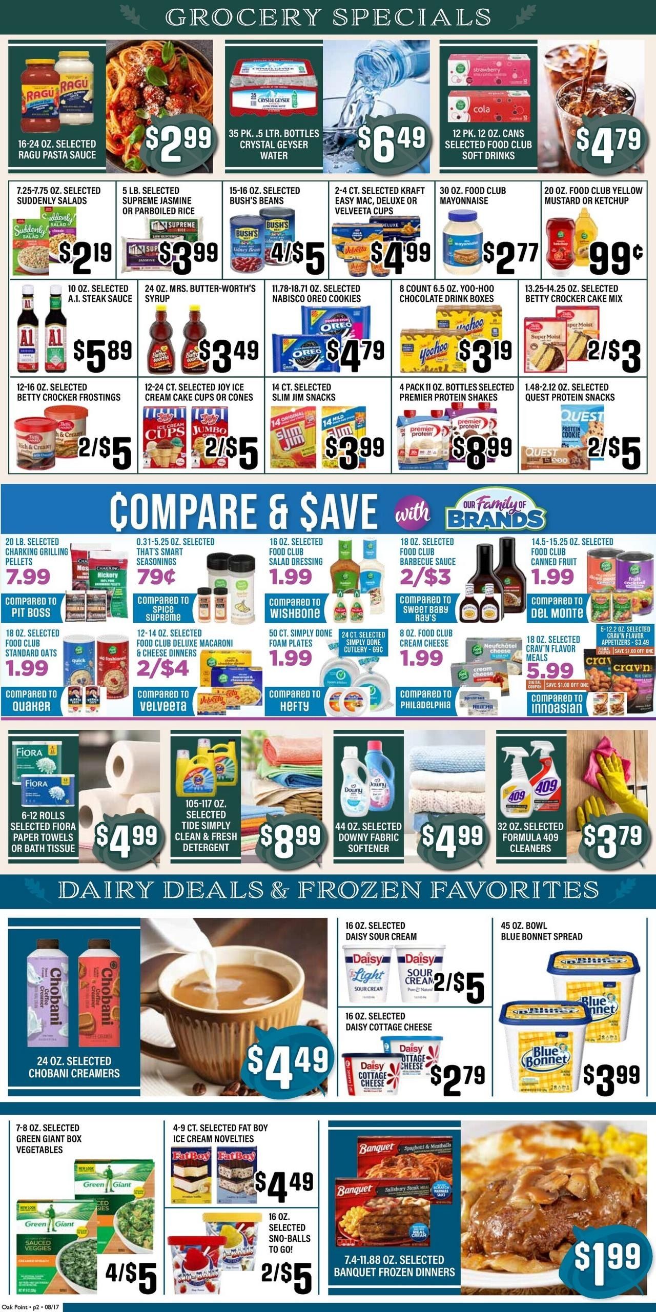 Oakpoint Fresh Market Weekly Ad August 19 - 25, 2026