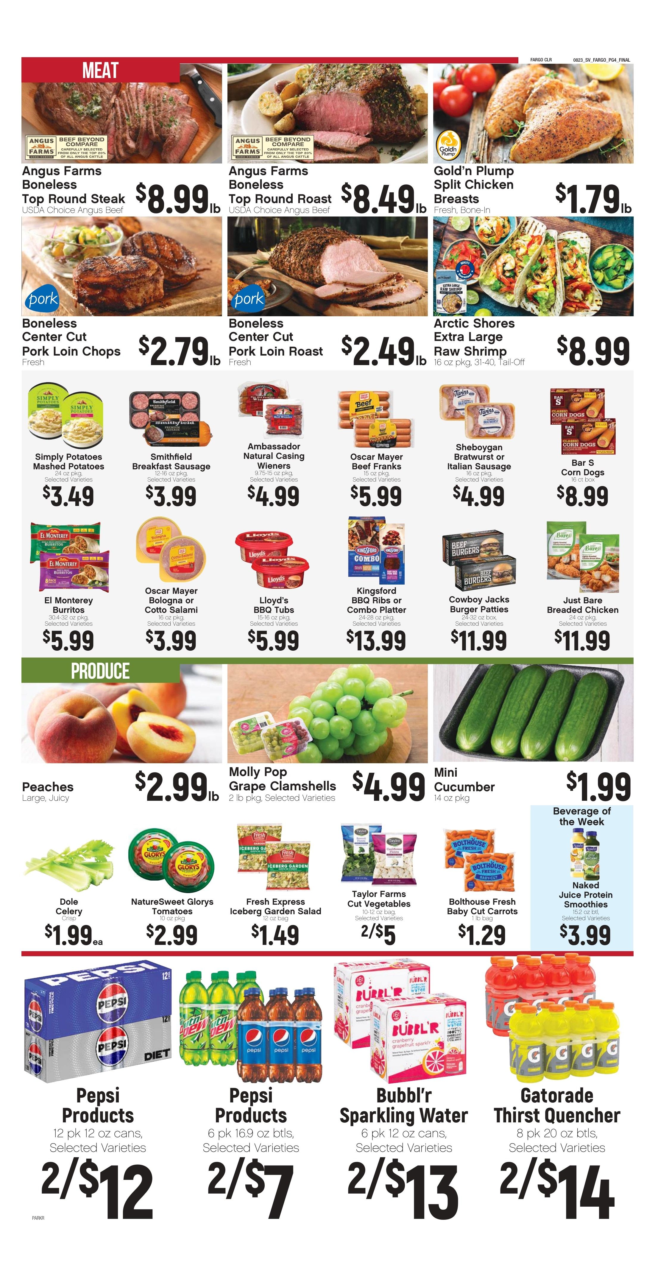 Jim's SuperValu Weekly Ad August 23 - 29, 2026