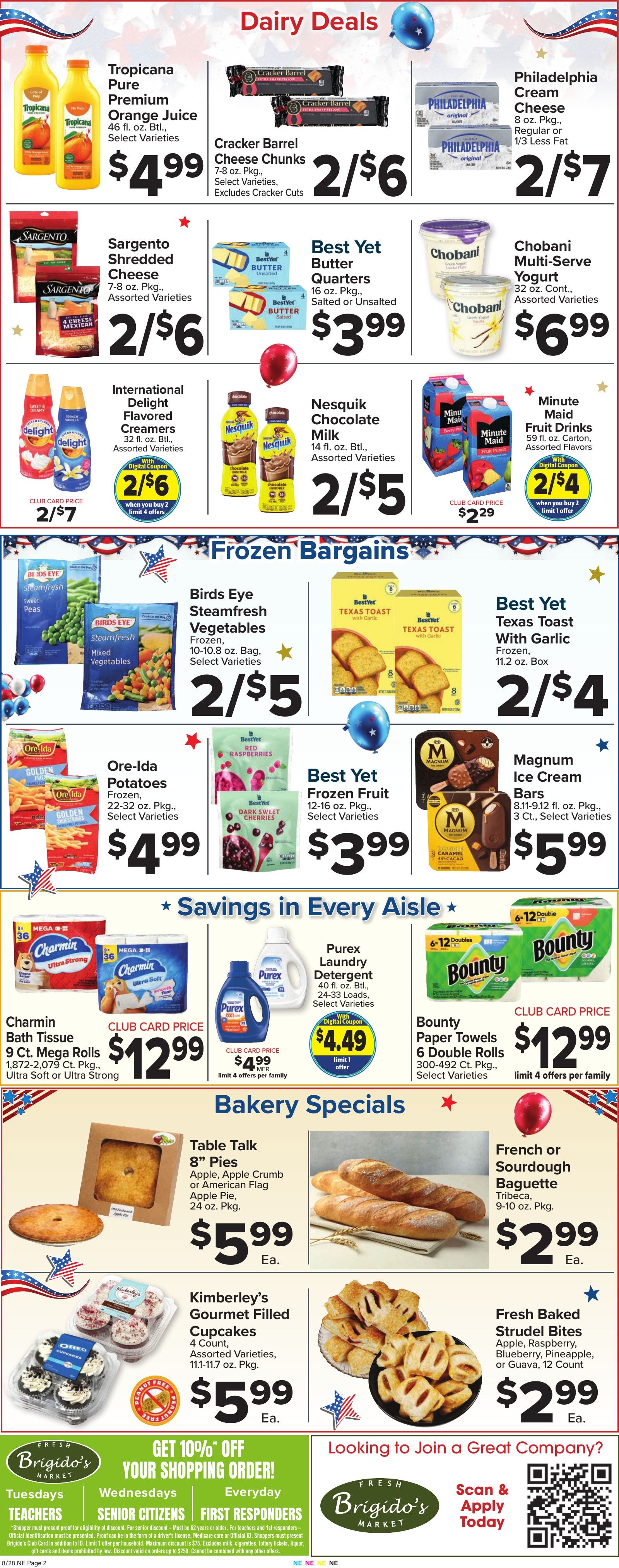Brigido's Fresh Market Weekly Ad August 28 - September 3, 2026