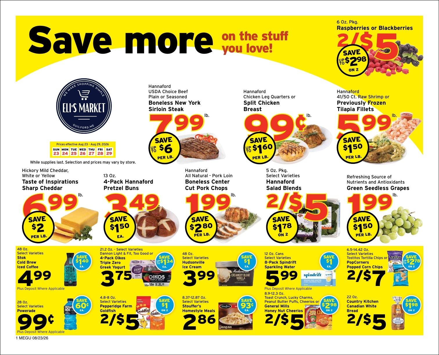 Eli's Market Weekly Ad August 23 - 29, 2026