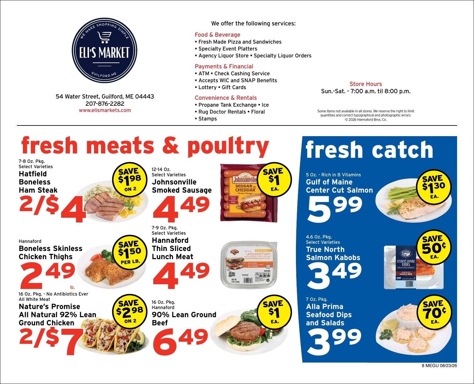 Eli's Market Weekly Ad August 23 - 29, 2026
